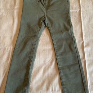 Old Navy Rockstar Jeggings in Olive Green size 5T.